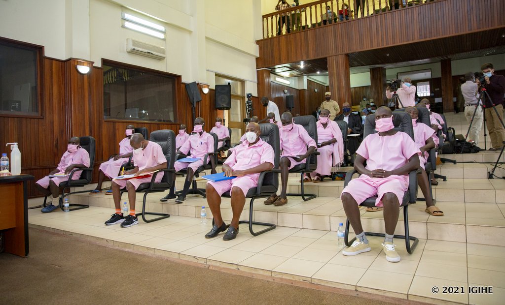 Uru rubanza ruregwamo abantu 21 muri rusange