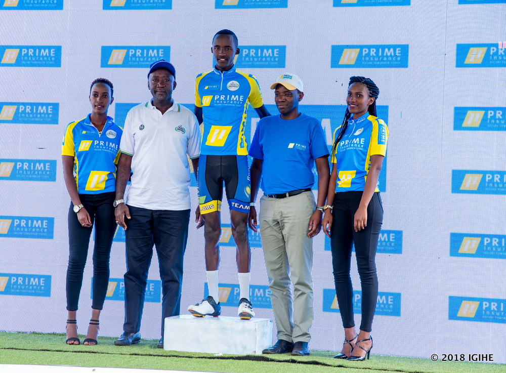 Prime Insurance yahembye Mugisha Samuel nk'umukinnyi mwiza mu bakiri bato