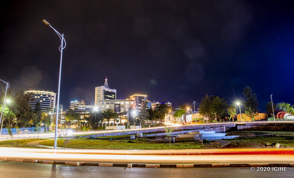 Mu masaha y'umugoroba wo kuri uyu wa Gatanu, ni uko iyi Rond-Point yagaragaraga