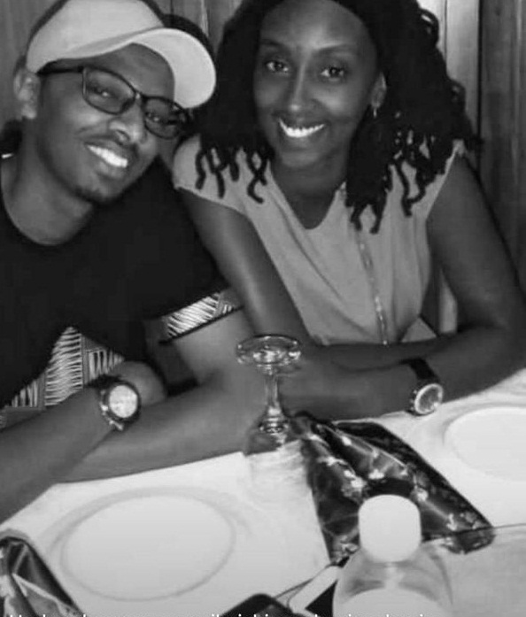 Sabrina n'umukunzi we bamaze igihe mu rukundo