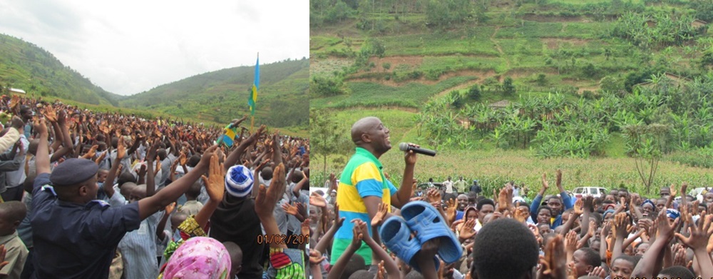 Ngo amaze iminsi azenguruka mu bice by'icyaro acuranga