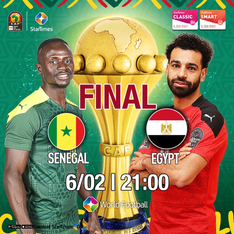 Sénégal na Misiri bizahurira ku mukino wa nyuma ku Cyumweru