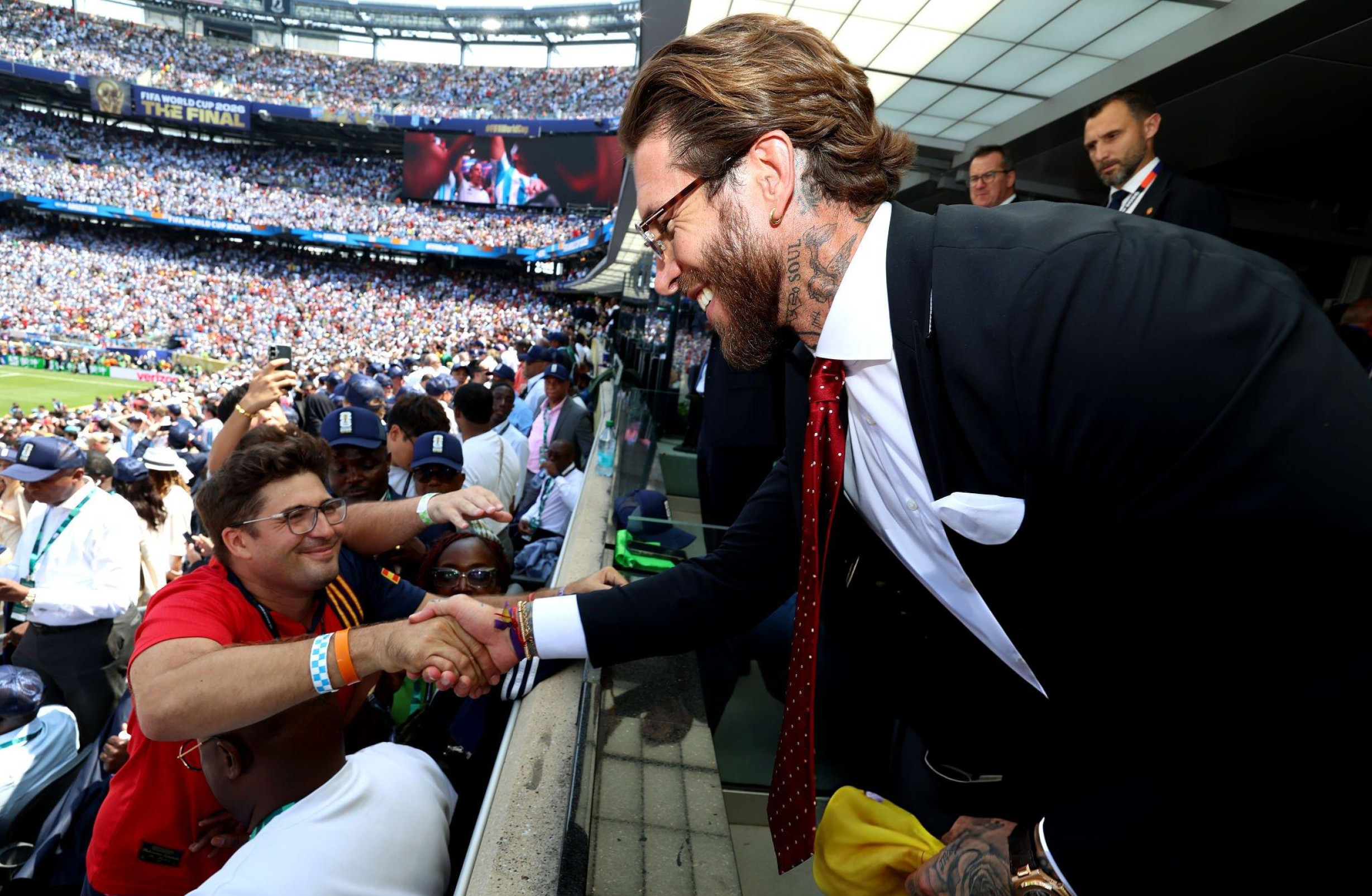 Sergio Ramos ni umunyabigwi wa Espagne, na we yari mu bayishyigikiye