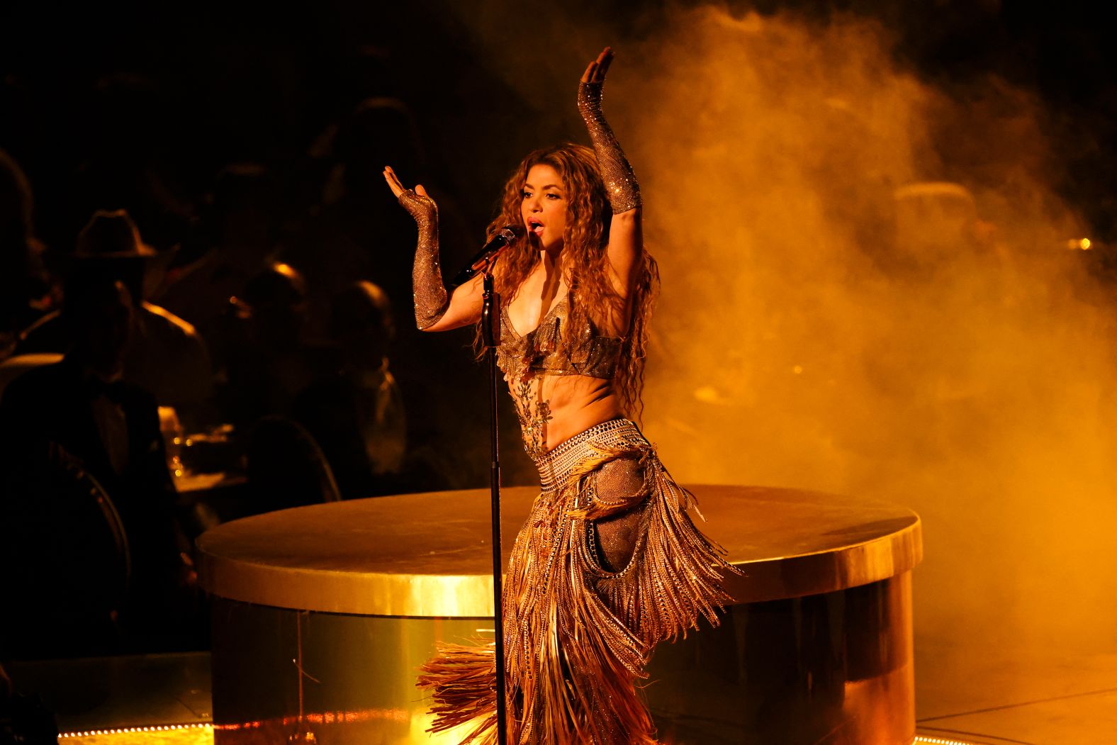 Shakira yataramiye abari bitabiriye ibi birori