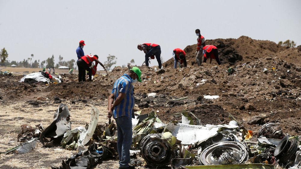 Impanuka y'indege ya Ethiopian Airlines yahitanye abantu 346 bari bayirimo