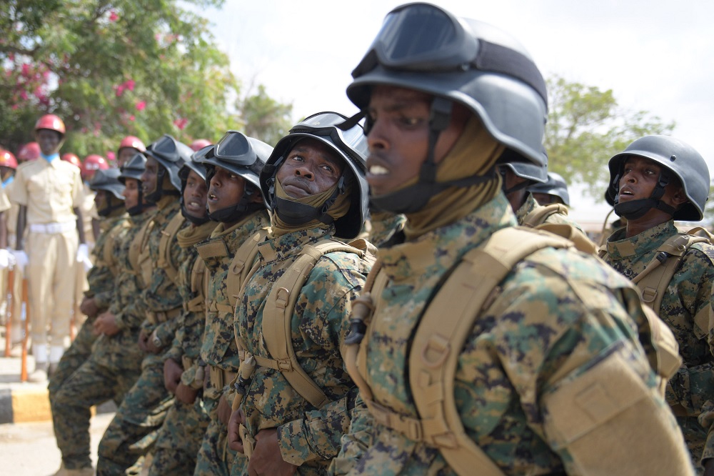 Abasirikare ba Somalia bigaragambije binubira kumara igihe kigera ku mwaka badahembwa