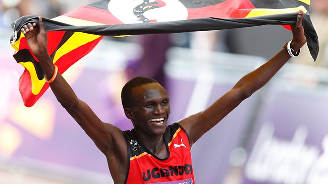 Stephen Kiprotich, umucungagereza wo mu Bugande wamamaye.