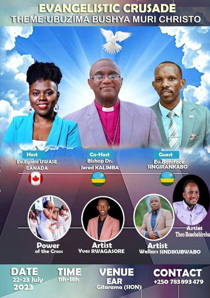 Iki giterane cyari cyatumiwemo Pst Théogène wamaze gusimbuzwa umugore we