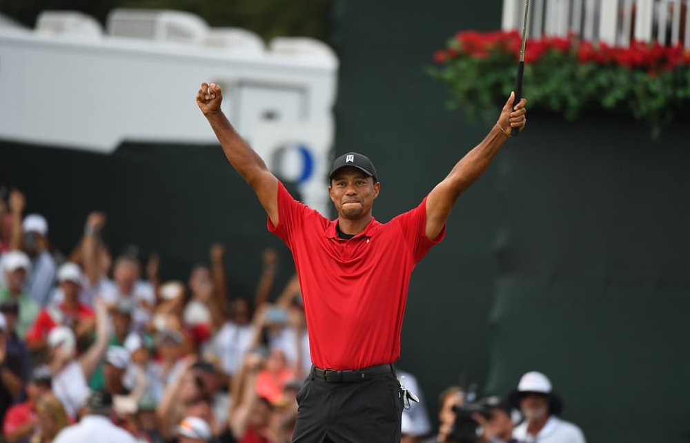 Tiger Woods yegukanye Tour Championship 2018 yaberaga mu Bufaransa