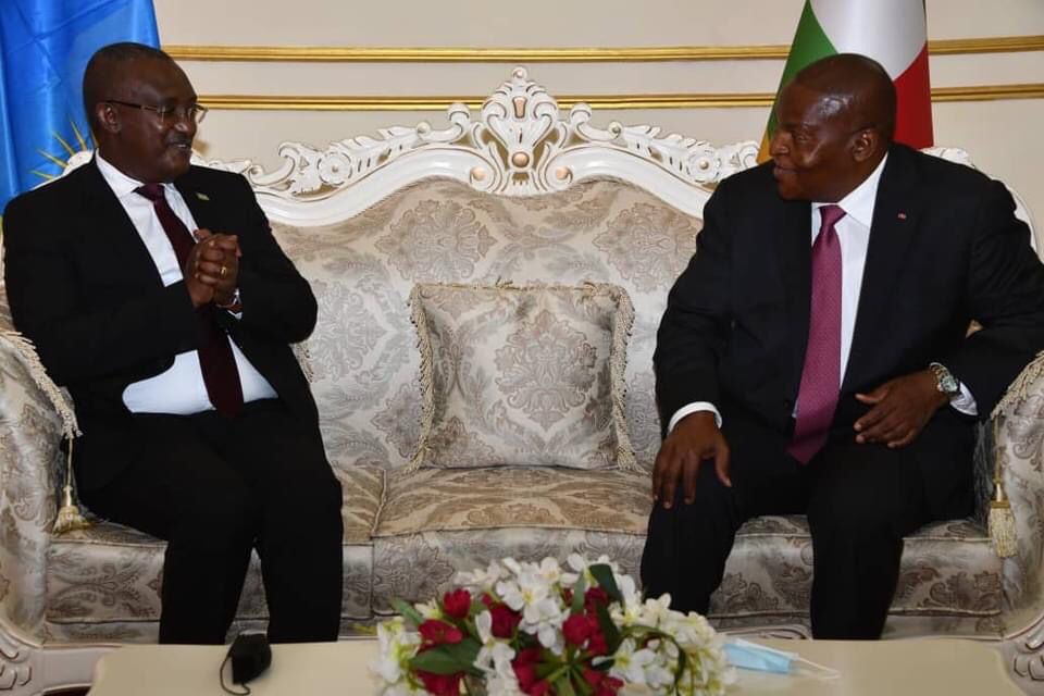 Perezida Touadera yijeje umubano mwiza w'igihugu cye n'u Rwanda