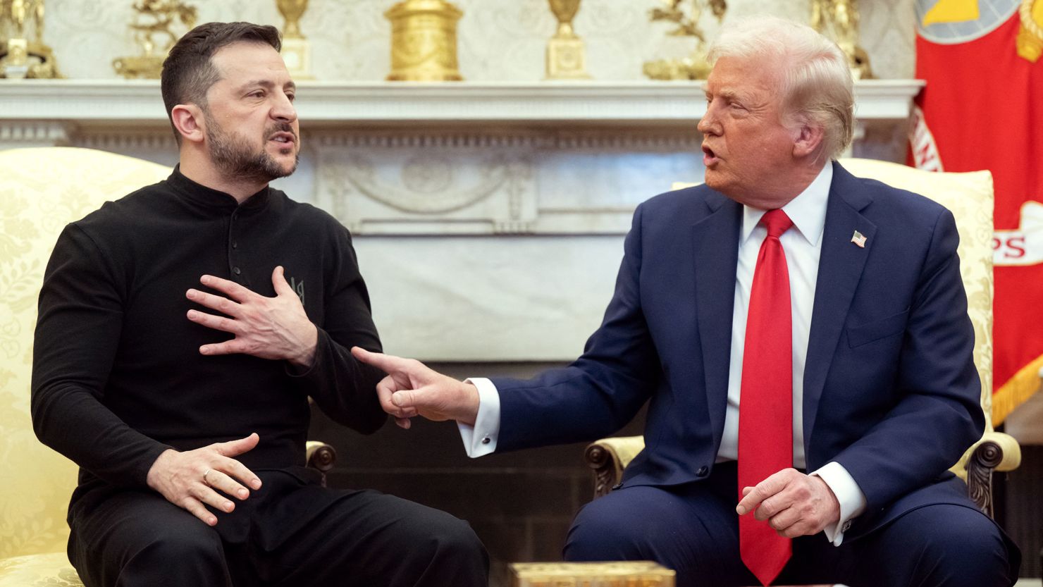 Perezida Donald Trump yababajwe n'imyitwarire ya Ukraine mu ntambara ihanganyemo n'u Burusiya