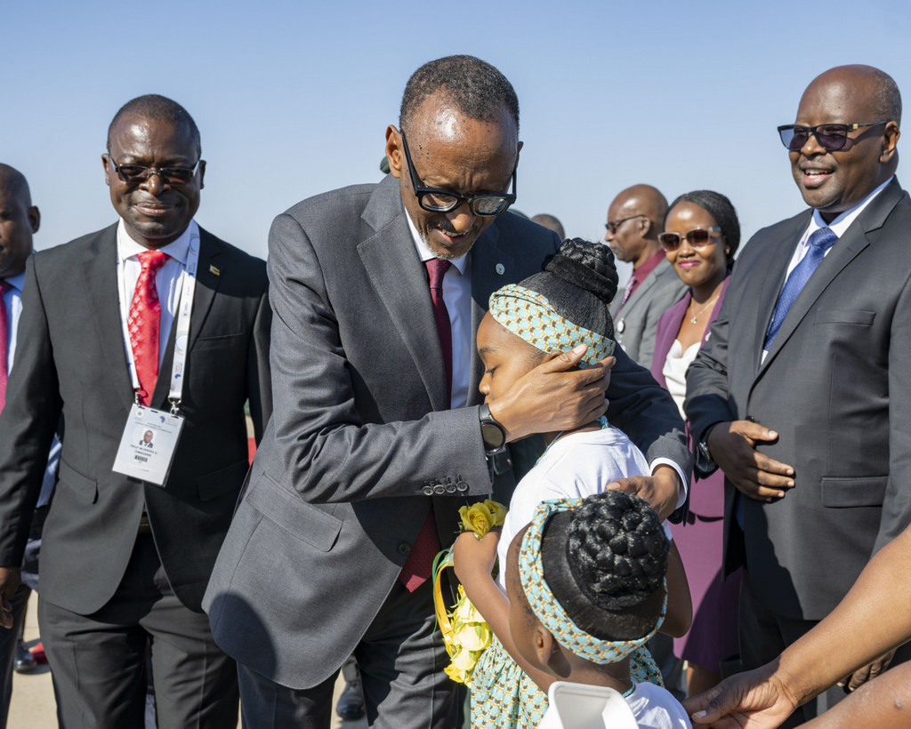 Perezida Kagame yakiranywe urugwiro