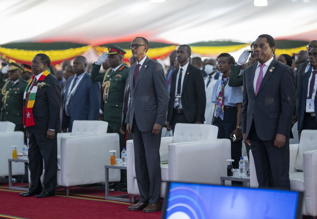 Abakuru b'ibihugu bahagurutse mu mirimo yo gufungura Transform Africa Summit 2023