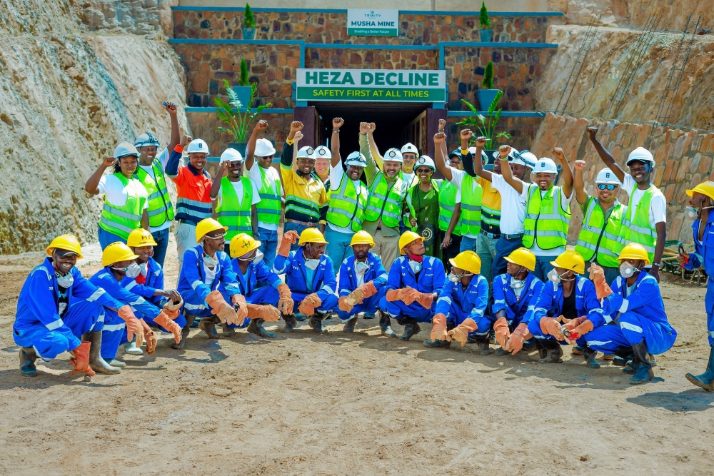 Trinity Metals icukura Gasegereti mu birombe birimo ibya Musha