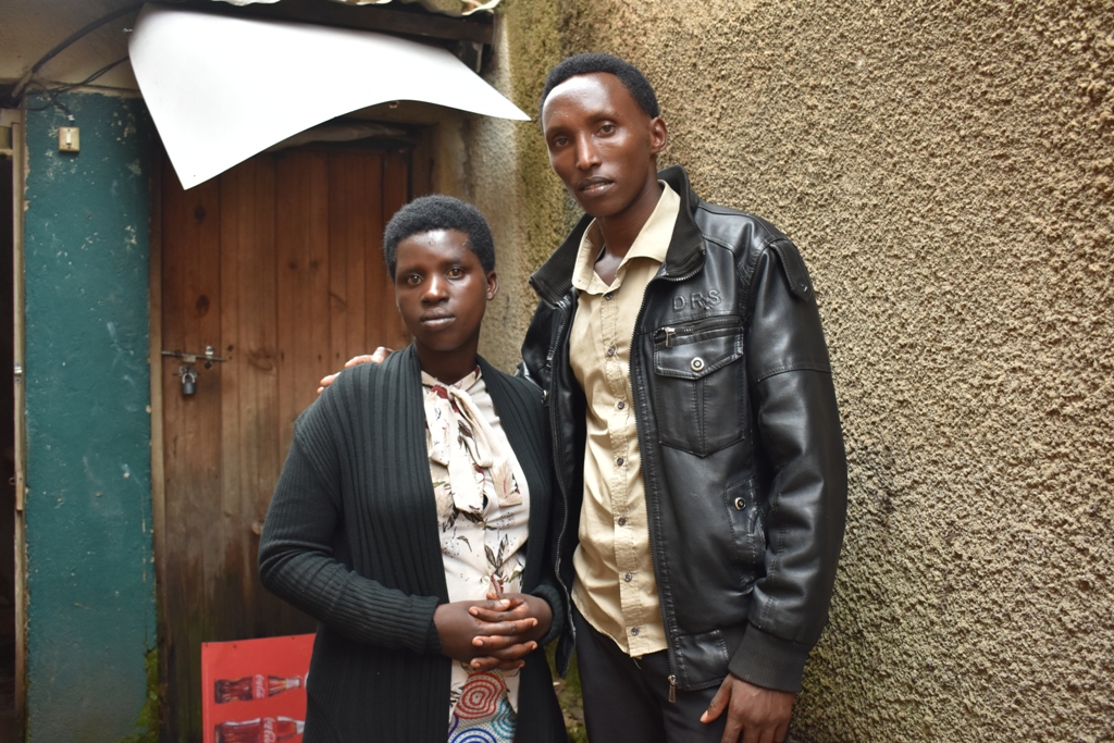 Tuyisenge Jeannette ari kumwe n'umugabo we