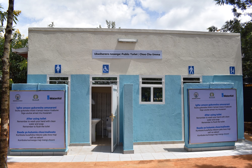 Ubwiherero bwatashywe buzakoreshwa n'abantu bo mu byiciro bitandukanye