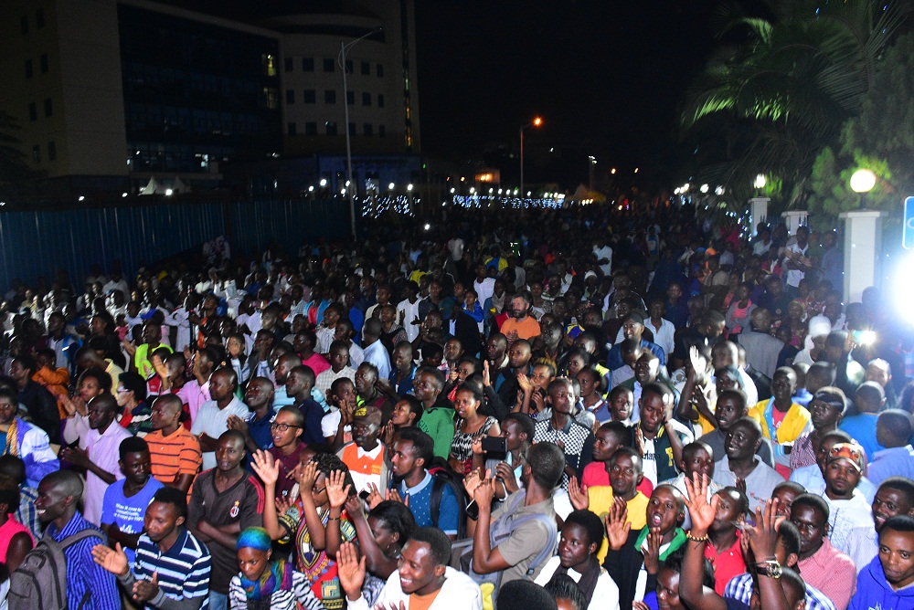 Ubwitabire muri iki gitaramo bwari bushimishije