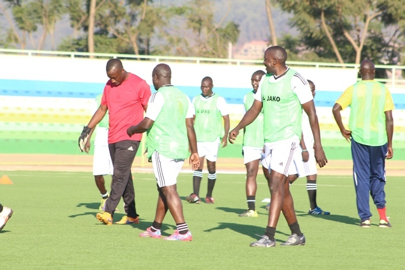 Uganda Cranes nayo yakoze imyitozo