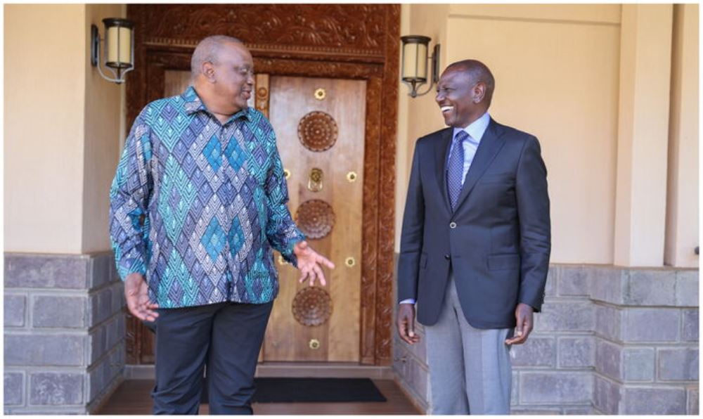 Ruto na Kenyatta bahuye kuri uyu wa Mbere