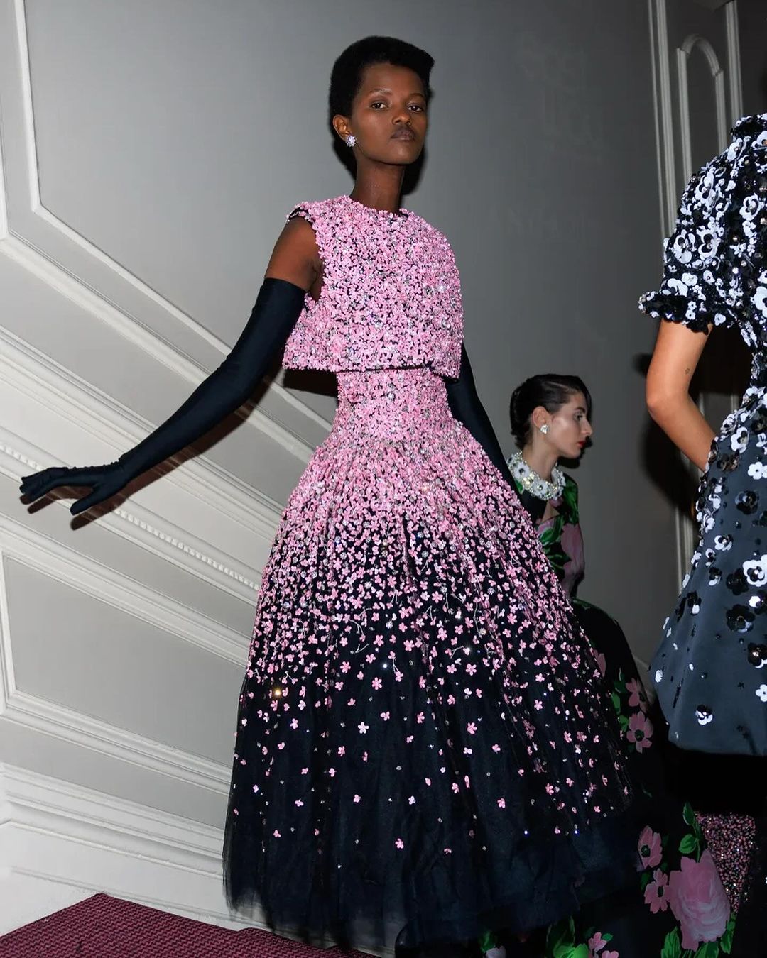 Umufite yerekanye imyambaro ya Richard Quinn muri London Fashion Week
