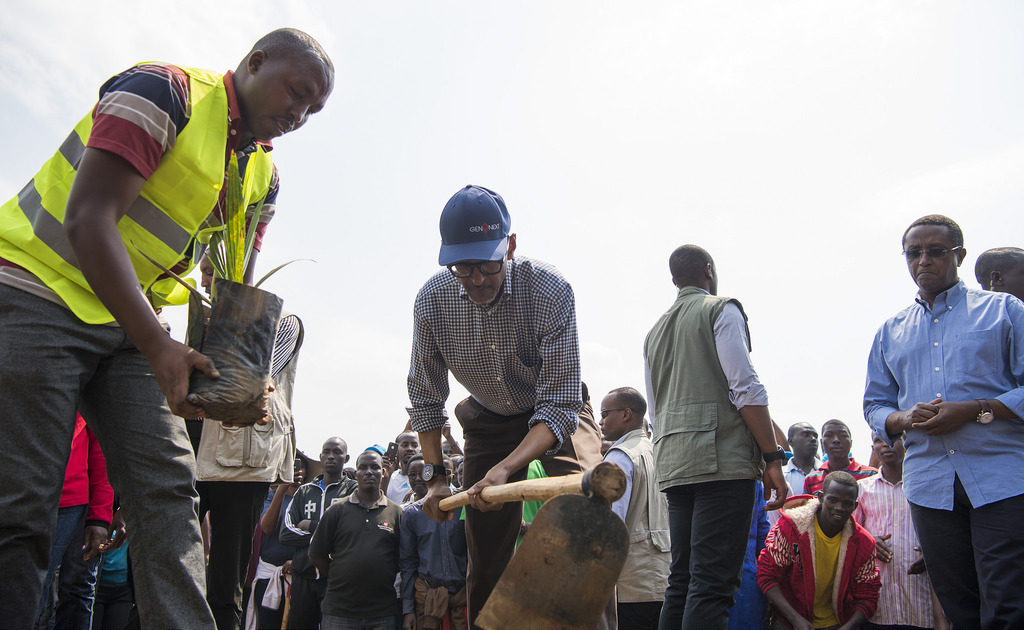 Perezida Kagame agiye ategura ahagiye guterwa igiti