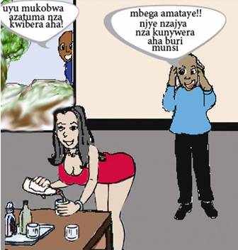 Umukobwa ukora mu kabari abagabo bamwe bamufata nk'indaya