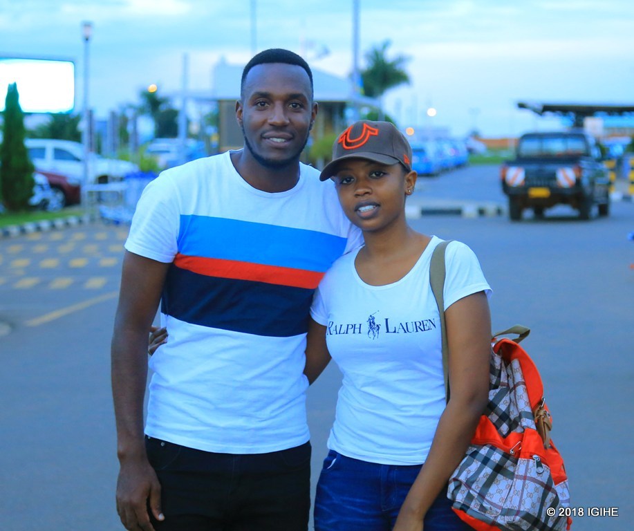 Umukunzi we Nishimwe Cléore ari mu bamuherekeje