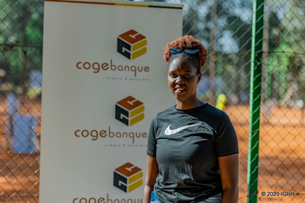 Umumararungu Gisèle ni we wegukanye Cogebanque Tennis Open 2023 mu Bagore