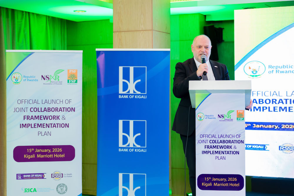 Umunyamabanga Uhoraho muri ISTA, Dr. Andreas Wais, yemeje ko u Rwanda ruzakira Inama Mpuzamahanga y'Ubutubuzi bw'Imbuto mu 2028