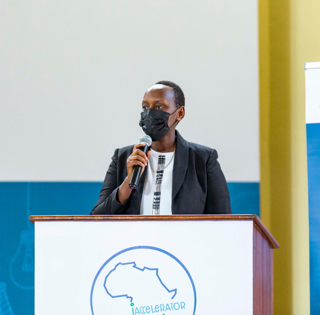 Umuyobozi Mukuru wungirije muri Imbuto Foundation, Umutesi Geraldine, yagaragaje ko mu myaka itanu ishize hari imishinga yahanzwe, inafashwa kwaguka