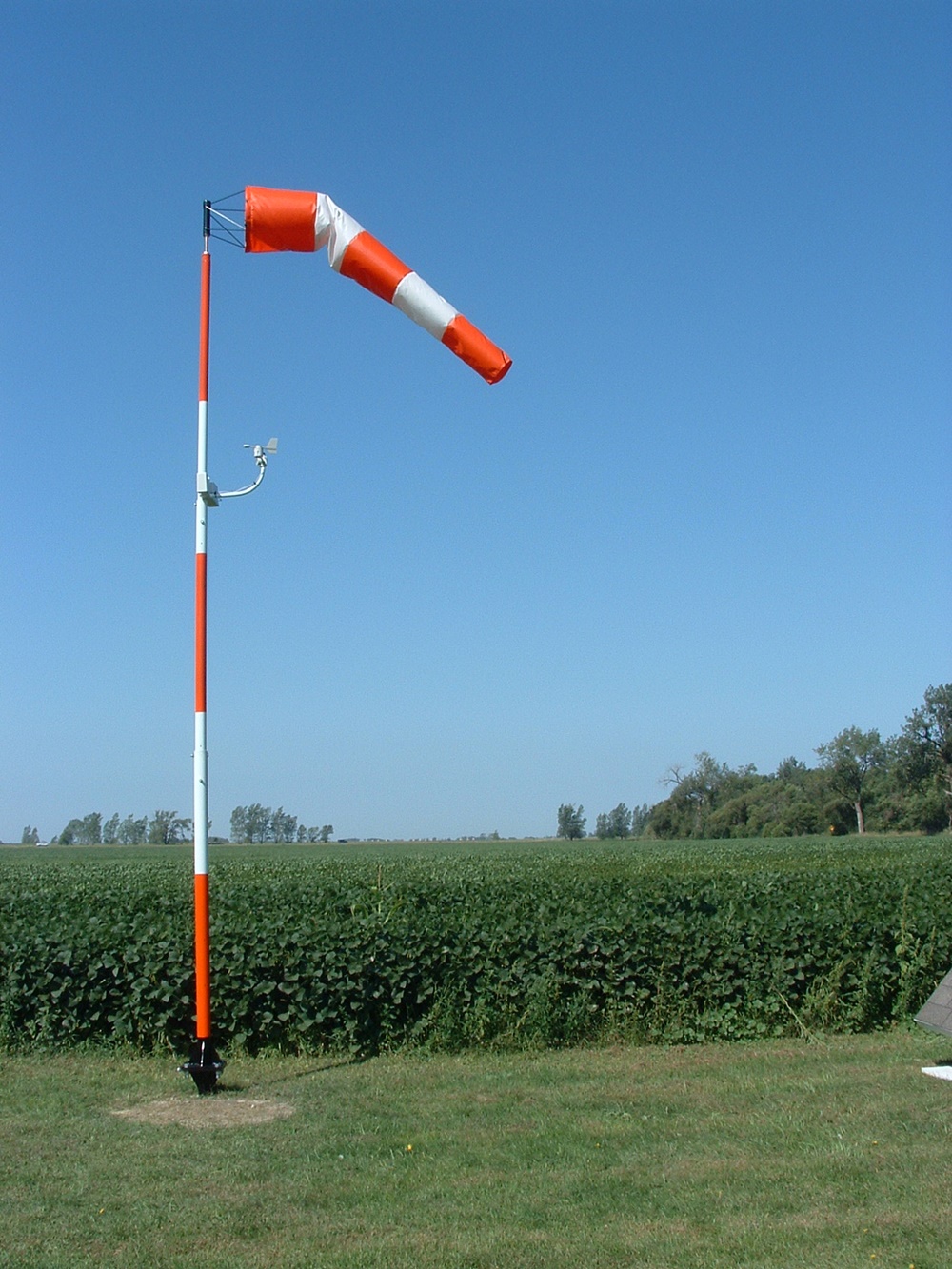 Umuyaga wa 5kt winjira muri windsock ikamera gutya