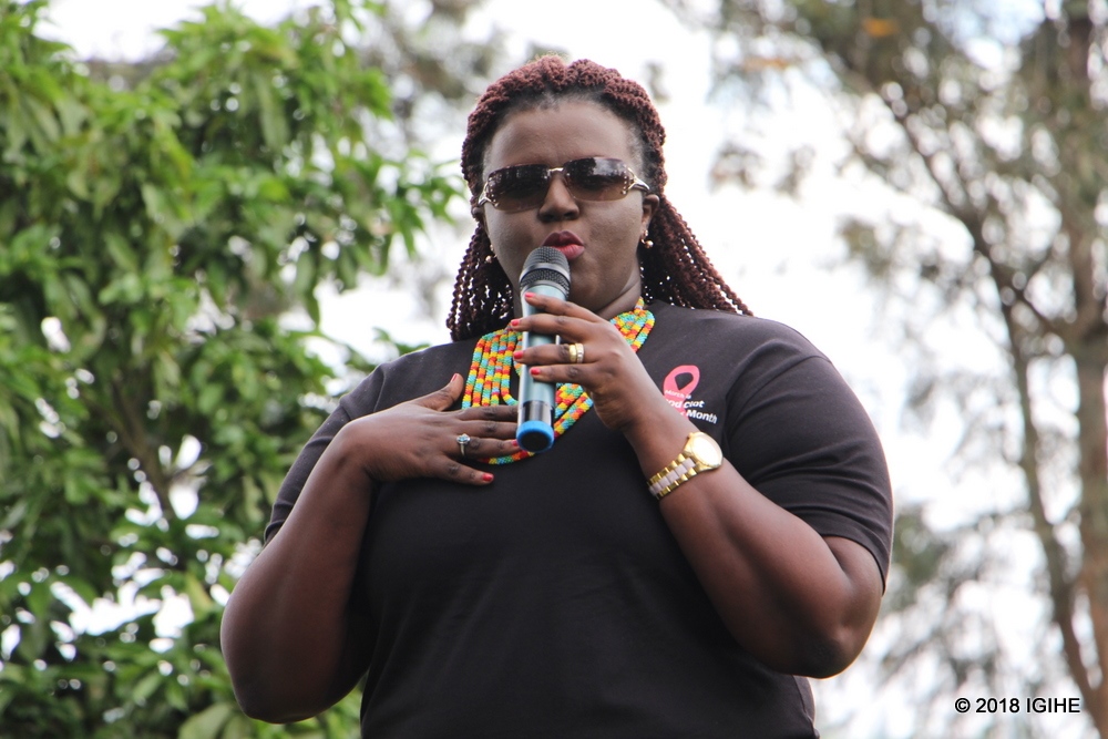 Umuyobozi Mukuru wa Rwanda Clot Awareness Network, Christine Ashimwe