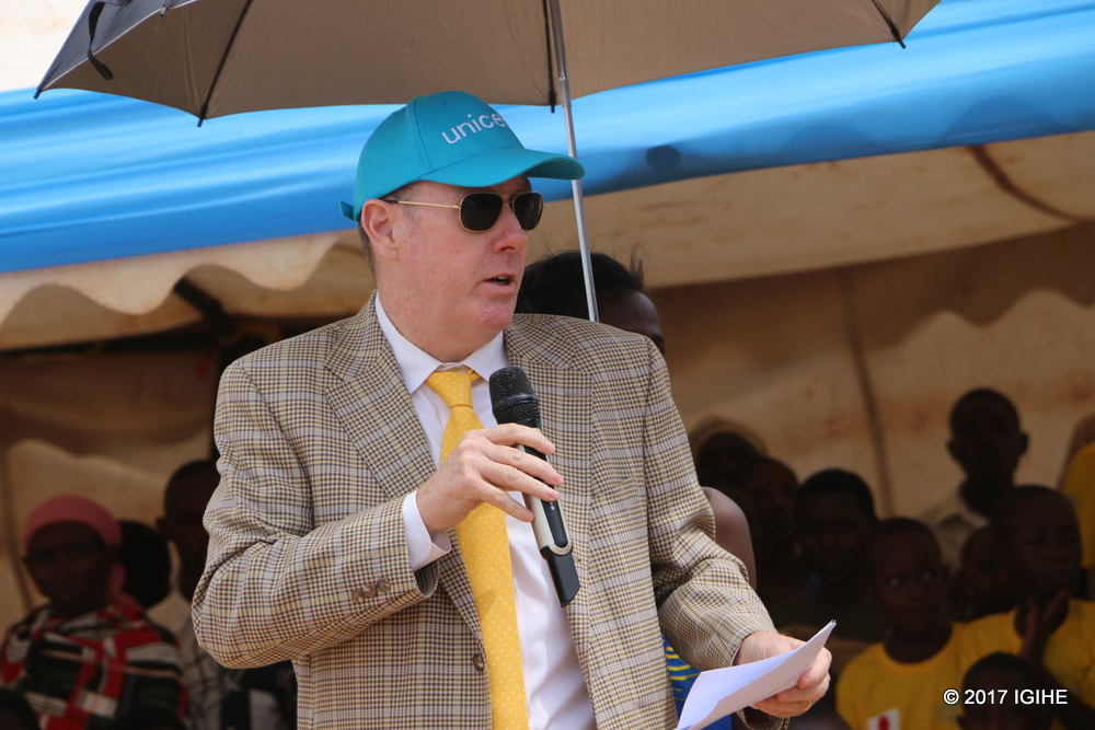 Umuyobozi wa UNICEF mu Rwanda, Ted Maly