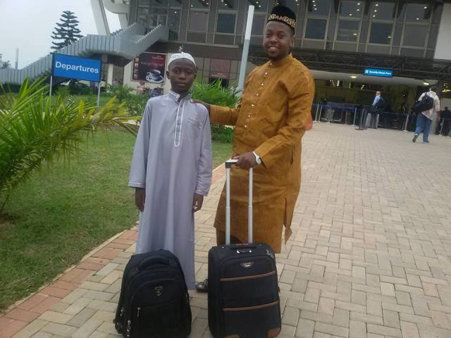 Sheikh Aly Kajura umuyobozi mukuru wa DAARUL QURAN waherekeje Saidi
