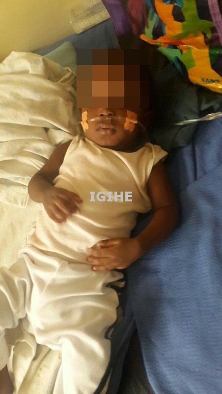 Uko umwana yahabwaga imiti yarushagaho kuremba