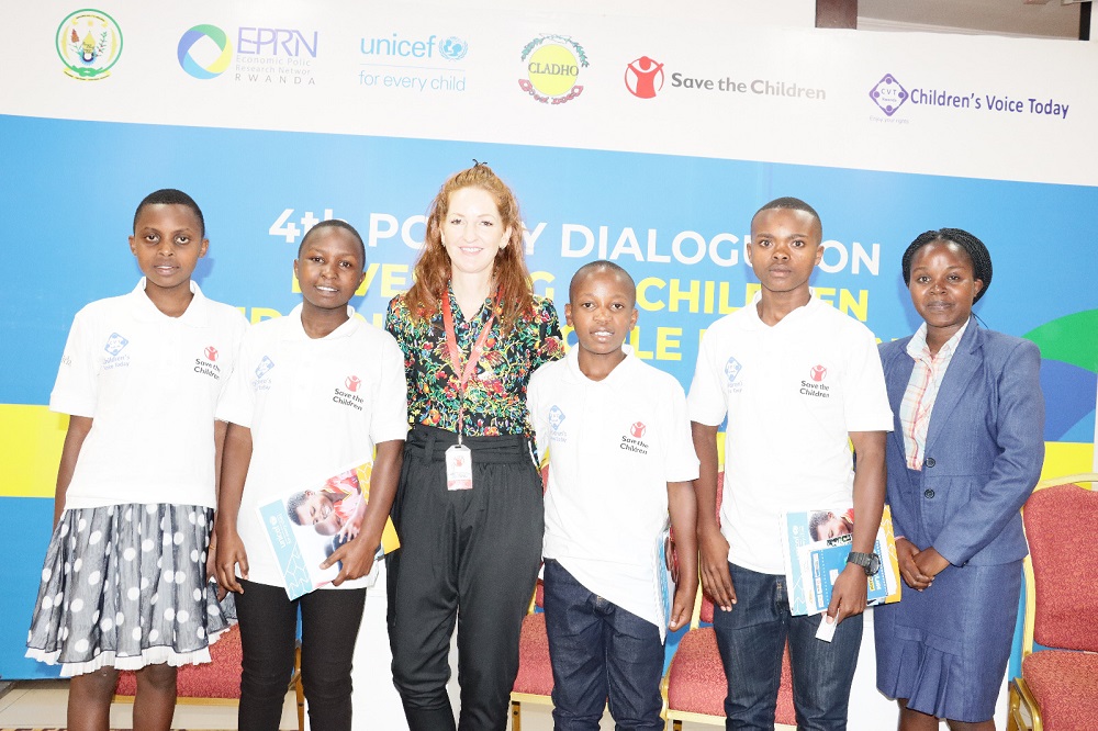 Save the Children ishima u Rwanda mu guha urubuga abana