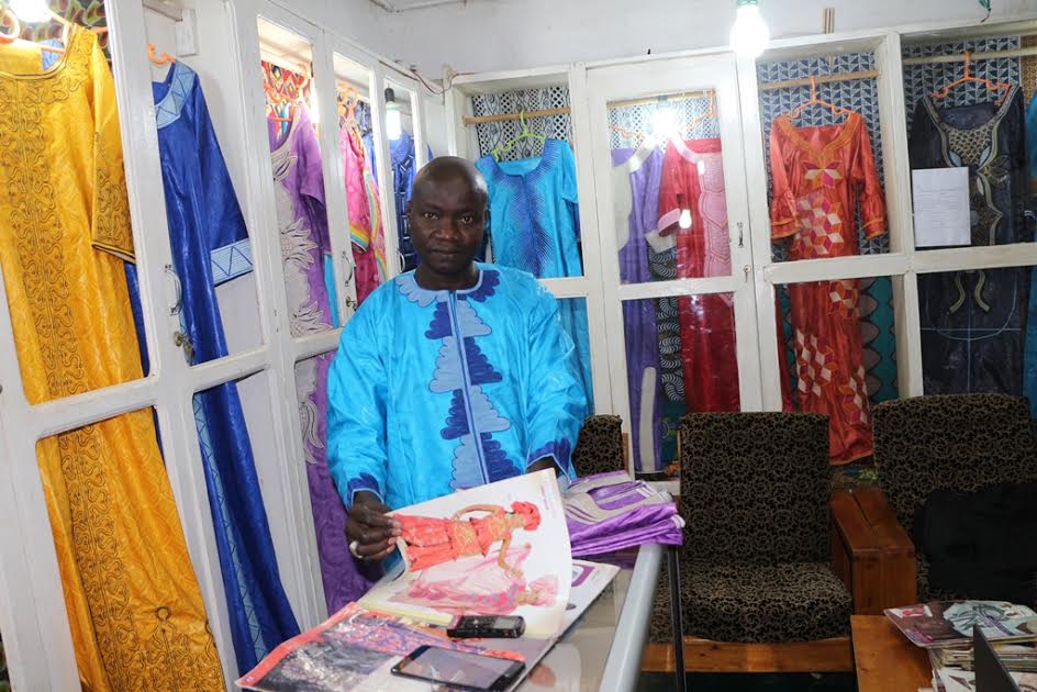 Sada Dieng afite atelier i Nyamirambo