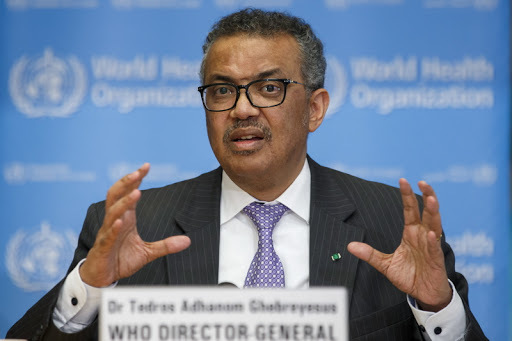 Umuyobozi wa OMS, Dr Tedros Adhanom Ghebreyesus, yavuze ko atitaye ku iterabwoba n’ibitutsi bya bamwe mu bategetsi