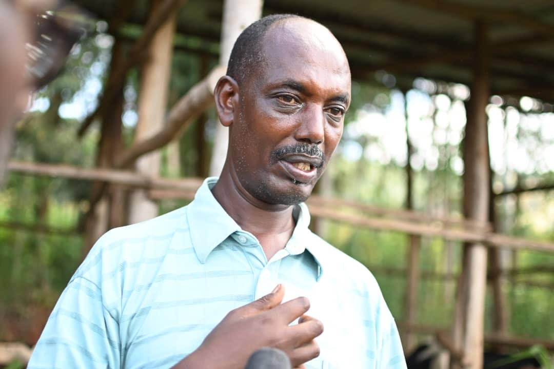 Mutagoma Dominique yashimiye Leta na Croix Rouge bongeye kuboroza inka
