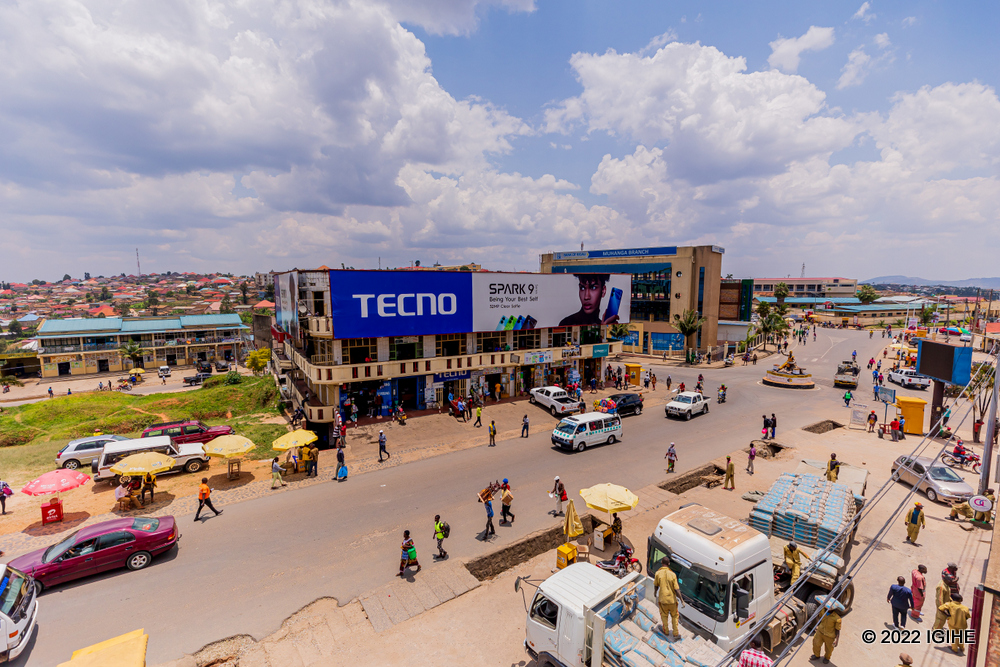 Umujyi wa Muhanga ni umwe mu yunganira Kigali ikomeje gutera imbere