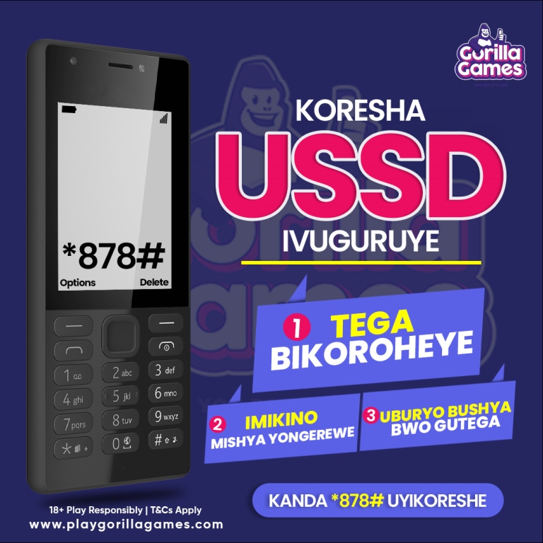 Gorilla Games yavuguruye uburyo bwo gutega abantu bakoresheje telefoni