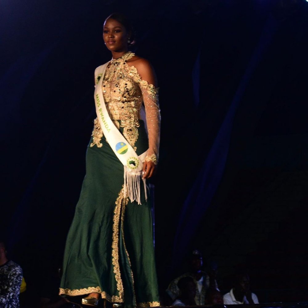 Uwihirwe yitabiriye irushanwa rya Miss Calabar Africa 2020 ariko ntiyabasha kwegukana ikamba