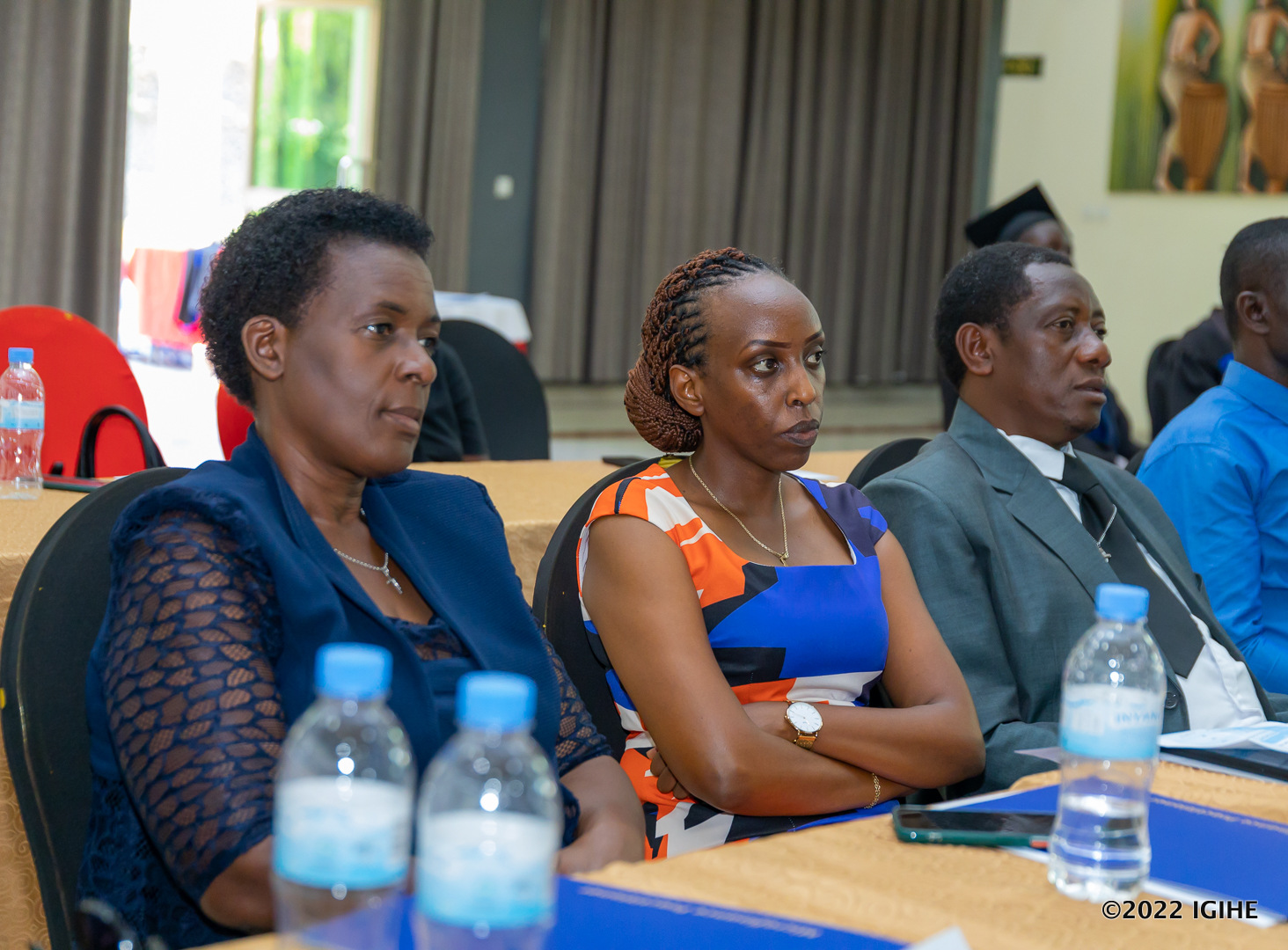 Uyu muhango wanitabiriwe n'abayobozi b'ibigo by'imari iciriritse bitandukanye