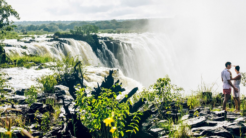 Victoria Falls ni ahantu heza ho gufatira amafoto ku bakundana