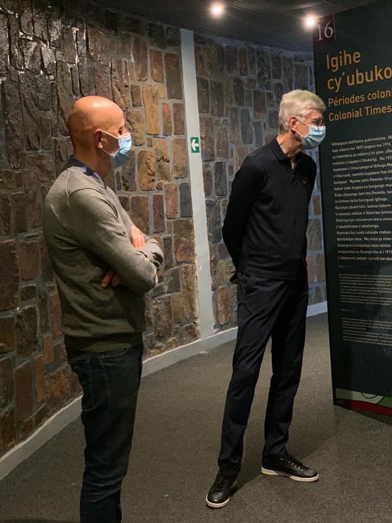 Arsène Wenger yavuze ko bitewe n'amateka yari azi ku Rwanda, yashimishijwe cyane n'iterambere igihugu kimaze kugeraho
