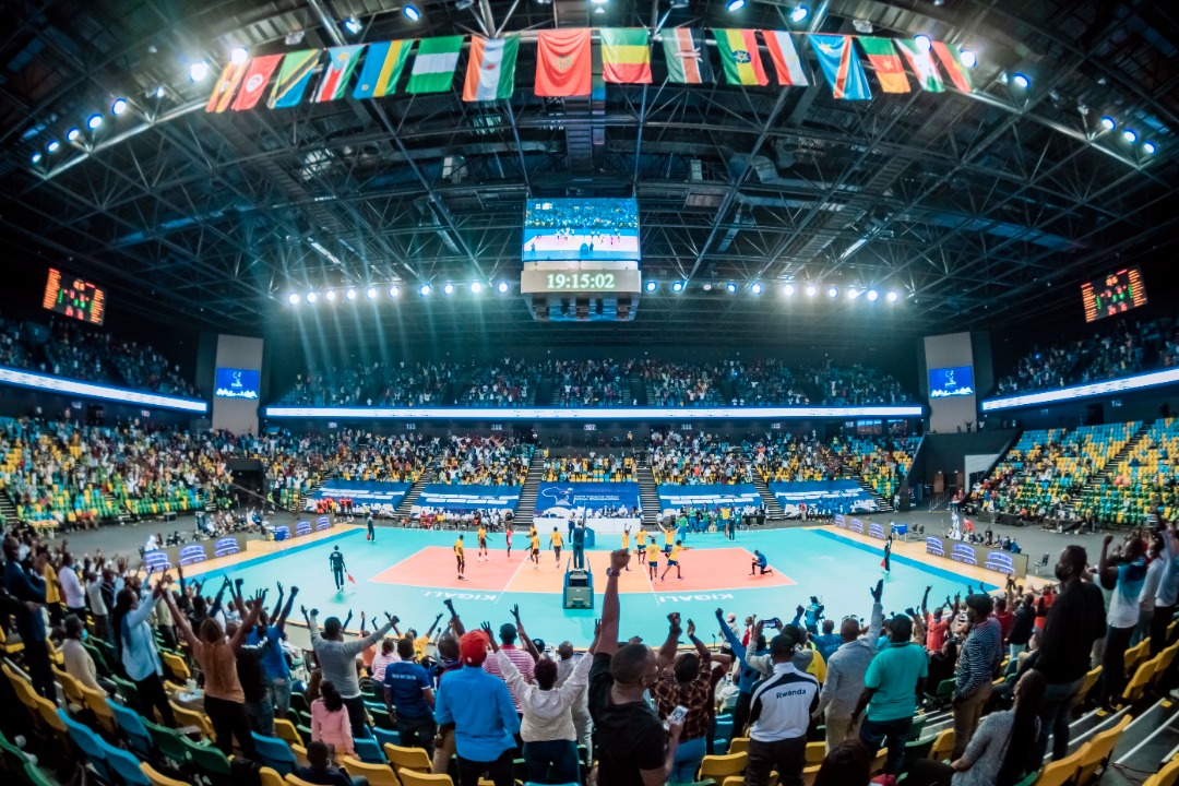 BK Arena yakiriye imikino itandukanye irimo na Volleyball