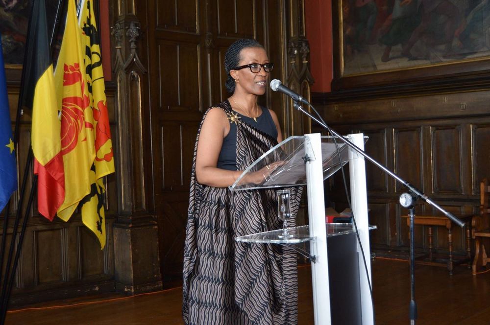 Pulchérie Nyinawase uyobora DRB-Rugali ku rwego rw'igihugu mu Bubiligi