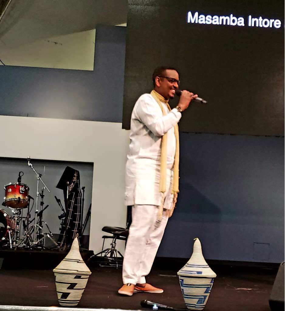 Masamba muri iki gitaramo ngo yanyuzwe n'uko yakiriwe
