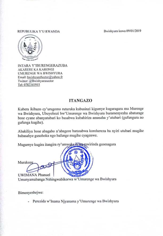 Ibaruwa ya kabiri yavugaga ubusinzi muri rusange