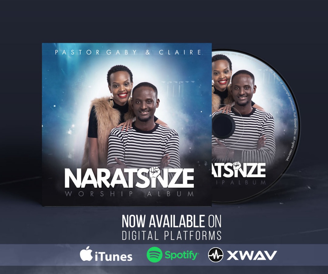 Album ya Pastor Gaby na mushiki we yashyizwe ku mbuga zitandukanye. Igiciro cyayo ni 5000 Frw